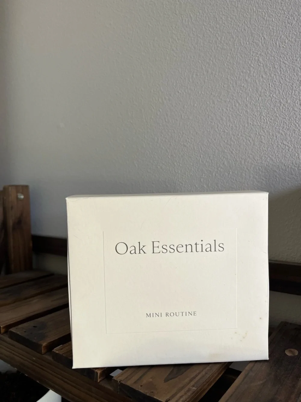 Oak Essentials Mini Routine - White Skincare Set - Picture 3 of 6